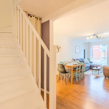 Apartment 3 Bedroom With Parking & Balconies Lille